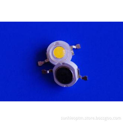 180LM High Power LED Epistar Chip 3W 3000K